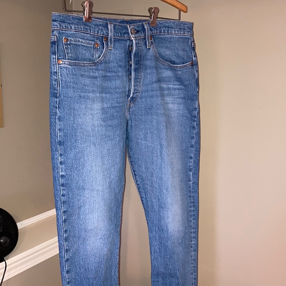 Levi’s 501 skinny filiforme button up jeans